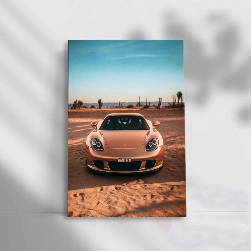 Porsche 980 Carrera Roaring Through Desert - Unleash Adventure