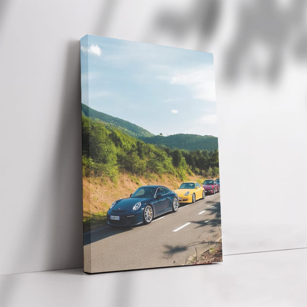 Porsche Meetup in Scenic Nature - Iconic Performance and Style