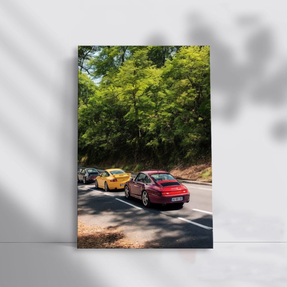 Porsche Car Gathering in Nature - Performance and Elegance