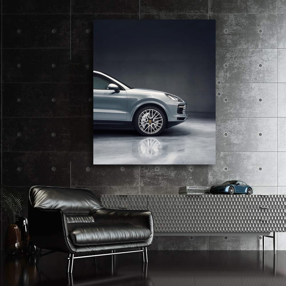 Porsche Cayenne S Coupe Parked - Luxury Performance SUV