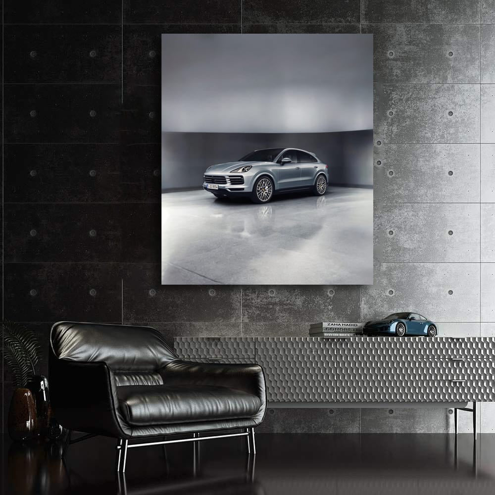 Porsche Cayenne S Coupe Parked - Sleek and Powerful Drive