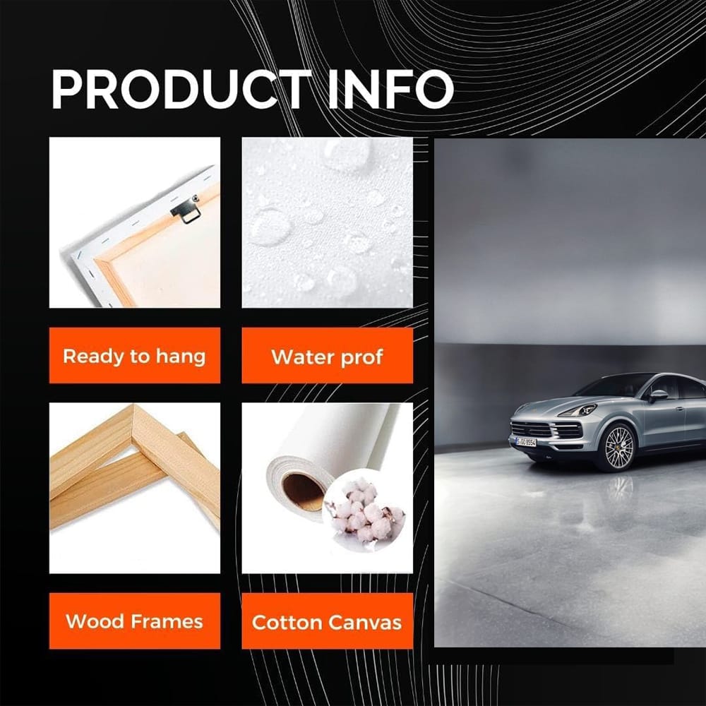 Porsche Cayenne S Coupe Parked - Sleek and Powerful Drive