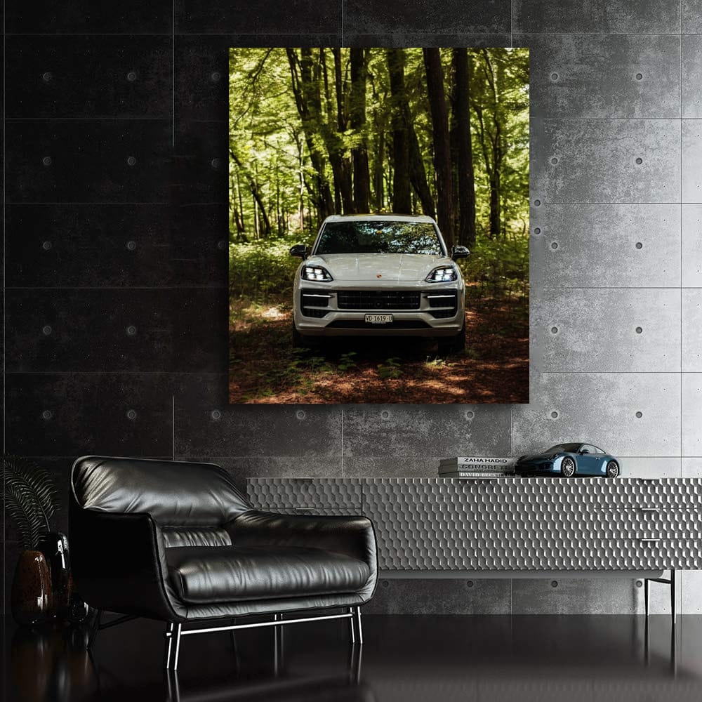 Porsche Cayenne S in Wilderness - Adventure Awaits