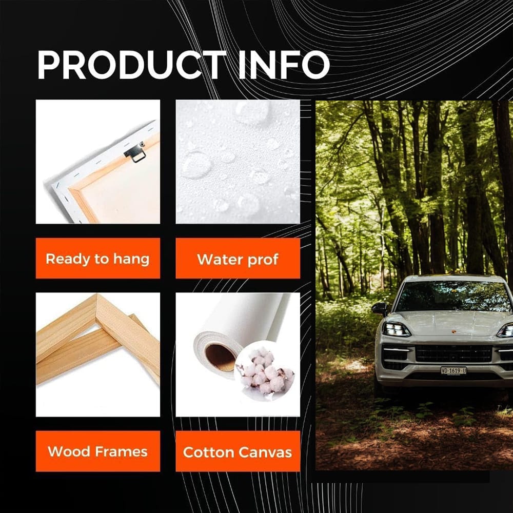 Porsche Cayenne S in Wilderness - Adventure Awaits