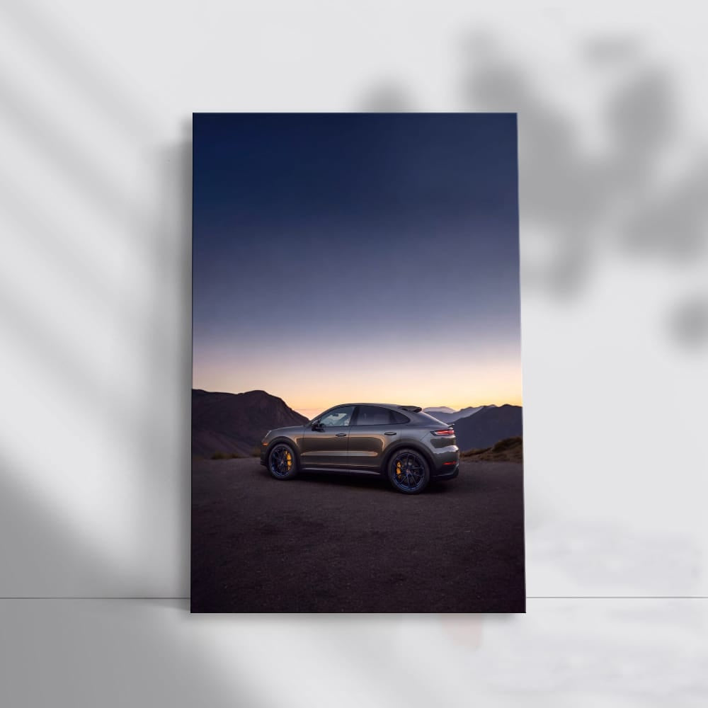 Dynamic Porsche Cayenne Turbo GT Conquers Mountain Roads