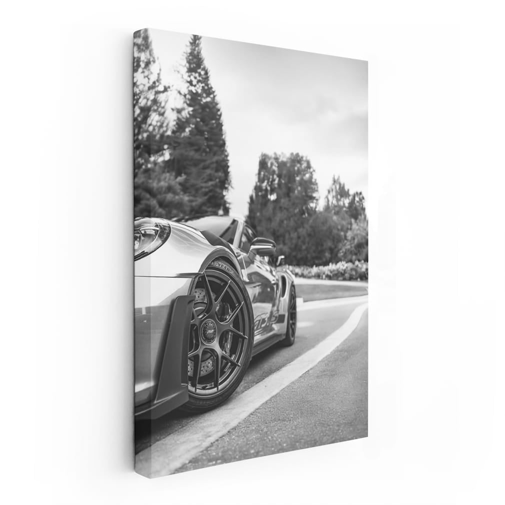 Porsche GT3 RS in Black & White - Pure Performance Power