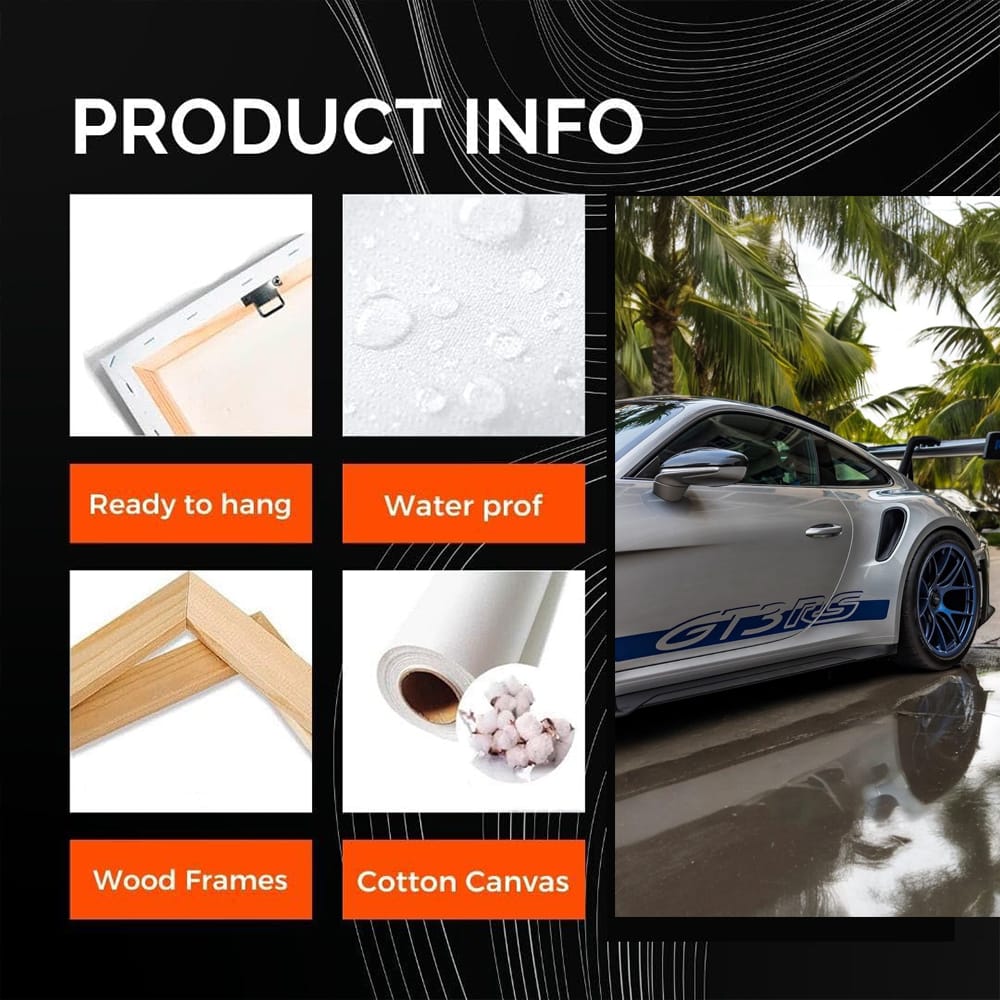 Porsche GT3 RS by Palm Trees - Ultimate Sports Machine