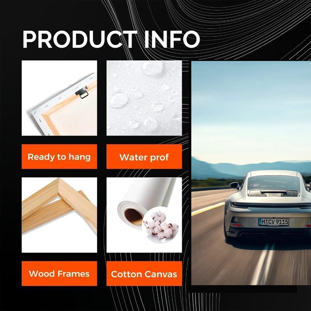 Porsche GT3 Touring Cruises Highway - Performance and Elegance