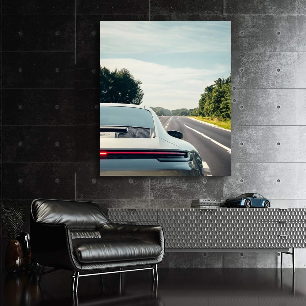 Porsche GT3 Touring Cruising Highway - Speed and Elegance