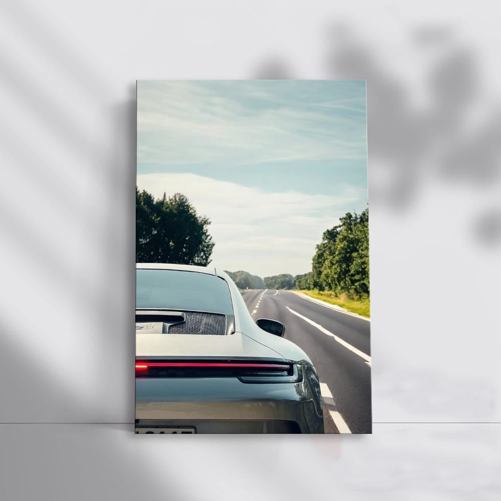 Porsche GT3 Touring Cruising Highway - Speed and Elegance