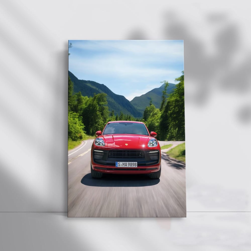 Porsche Macan GTS in Nature - Dynamic Elegance in Motion