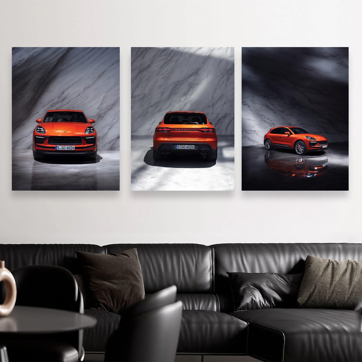 Porsche Macan S Marble Set of 3