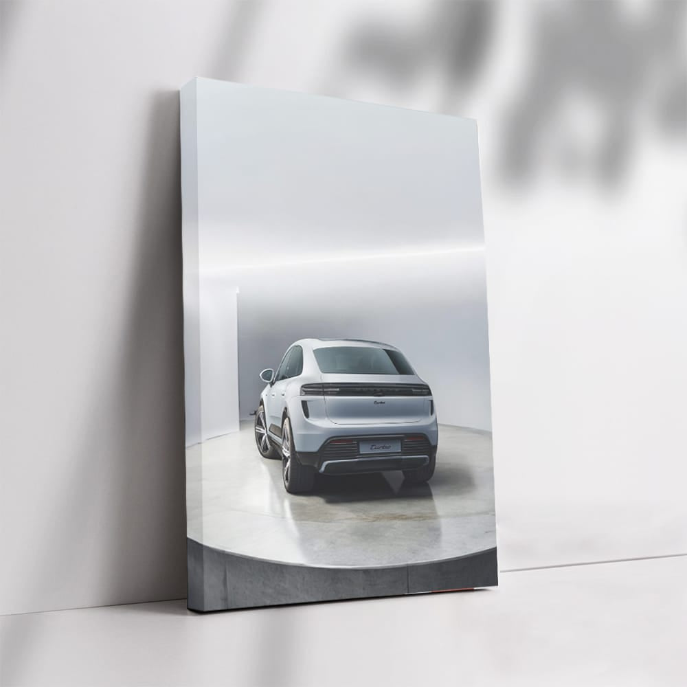 Porsche Macan Turbo Parking - Dynamic Elegance on Wheels