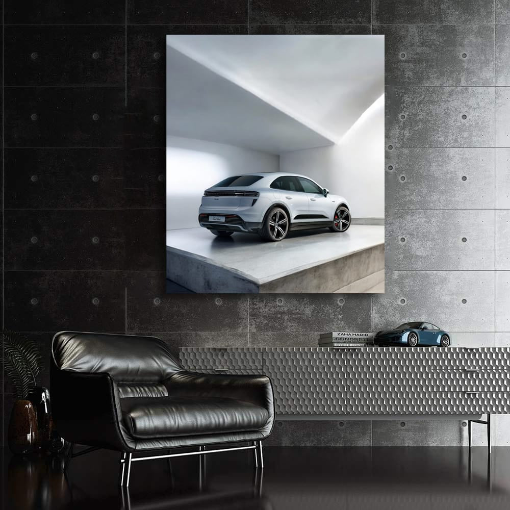 Porsche Macan Turbo Parking - Sleek and Powerful SUV