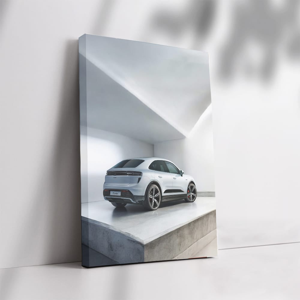 Porsche Macan Turbo Parking - Sleek and Powerful SUV