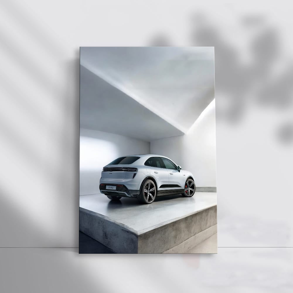 Porsche Macan Turbo Parking - Sleek and Powerful SUV