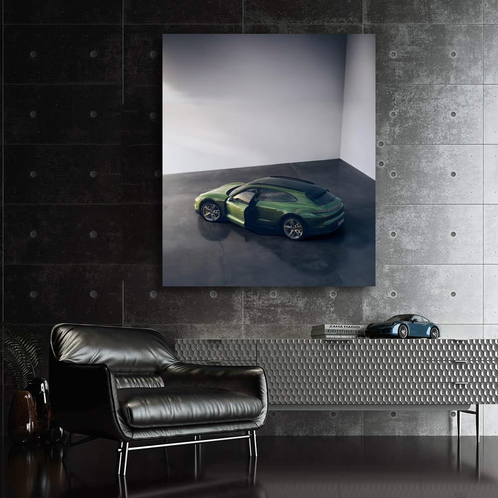 Porsche Macan Parking Luxury Style - Urban Elegance