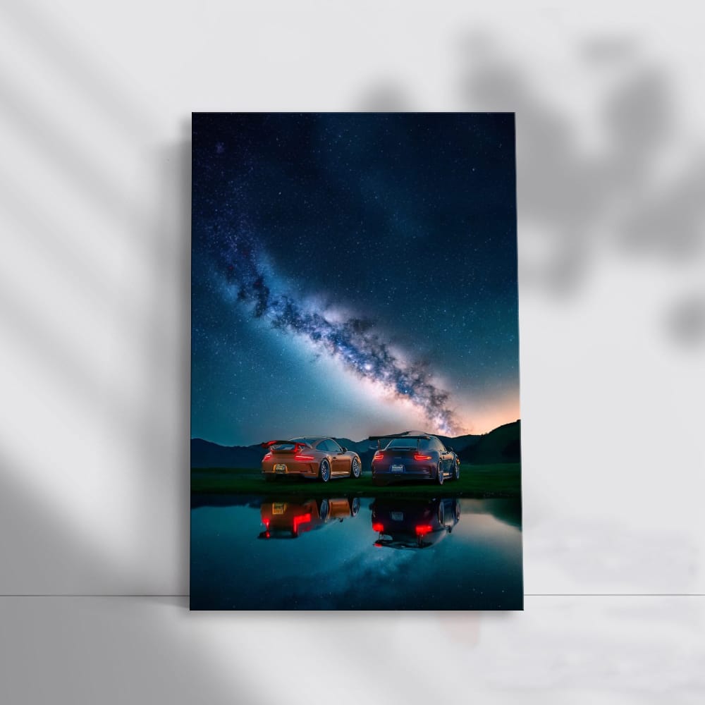 Porsche Milky Way - Cosmic Elegance in Motion