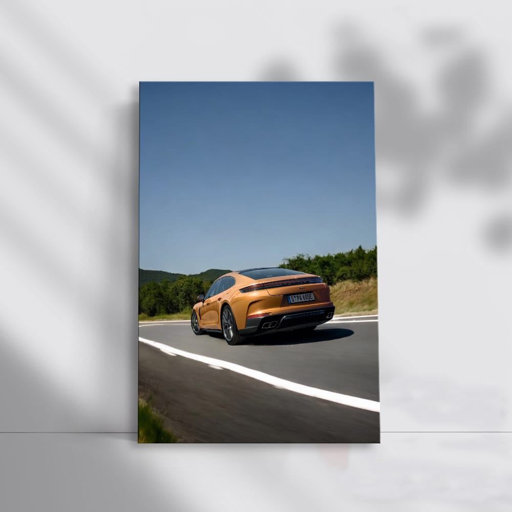 Porsche Panamera Turbo E-Hybrid Cruising - Power and Elegance