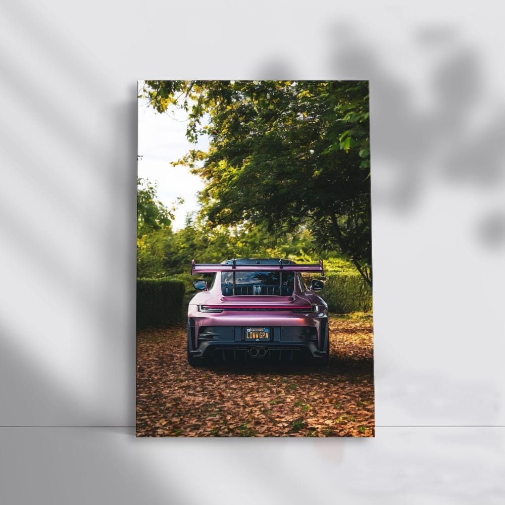 Porsche 992 GT3 RS Shimmering Rose - Parked Powerhouse