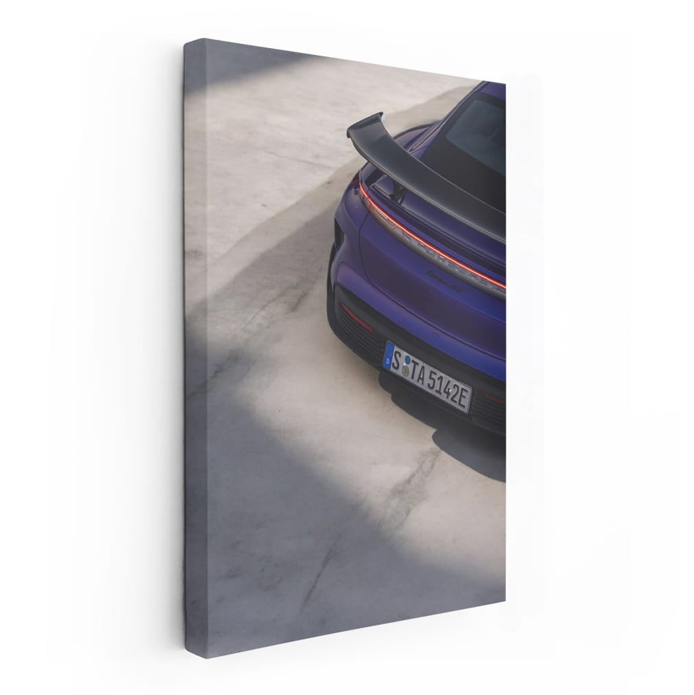 Porsche Taycan Turbo GT at Sunset - Electrifying Performance