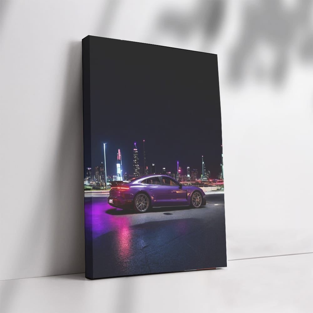 Porsche Taycan Turbo GT at Night - City Dream Machine