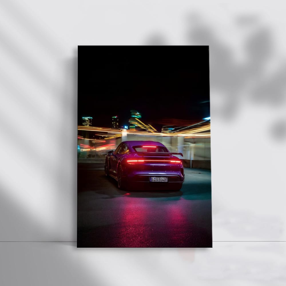 Porsche Taycan Turbo GT Night City - Speed and Elegance