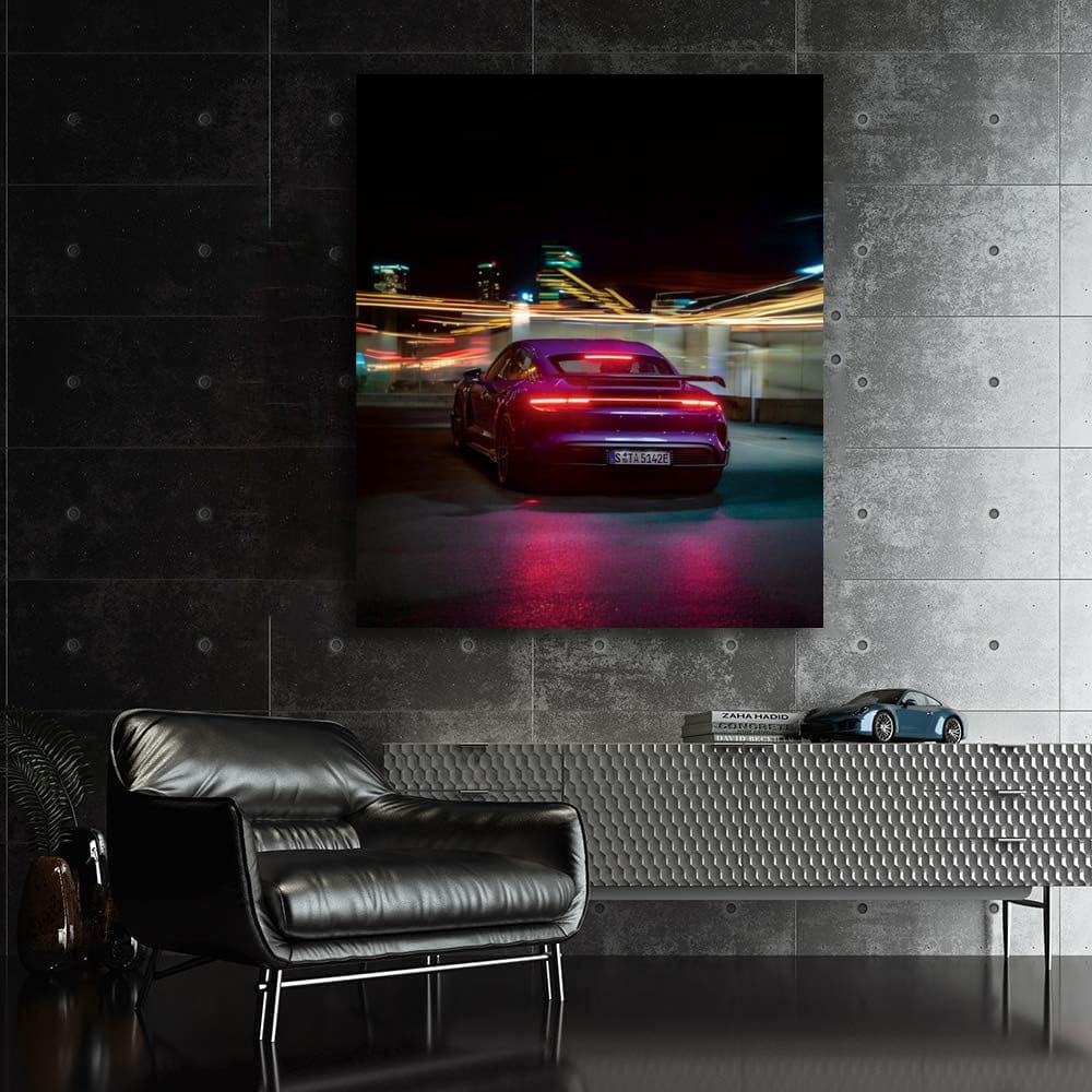 Porsche Taycan Turbo GT Night City - Speed and Elegance