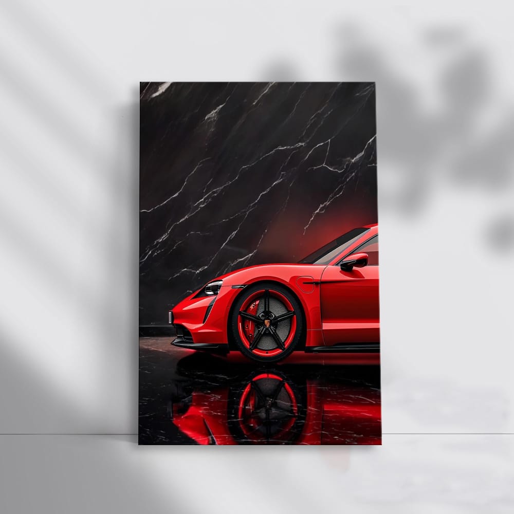 Porsche Taycan Black Marble - Elegance in Motion