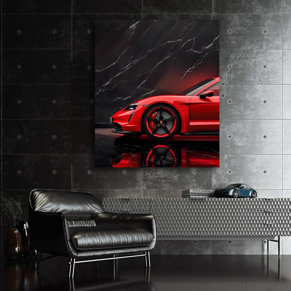 Porsche Taycan Black Marble - Elegance in Motion