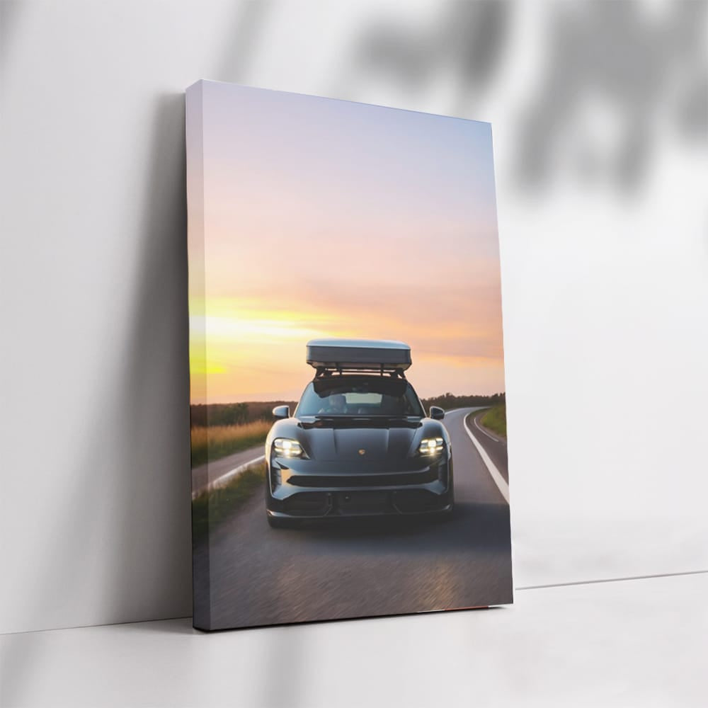 Sunset Porsche - Icon of Elegance and Speed