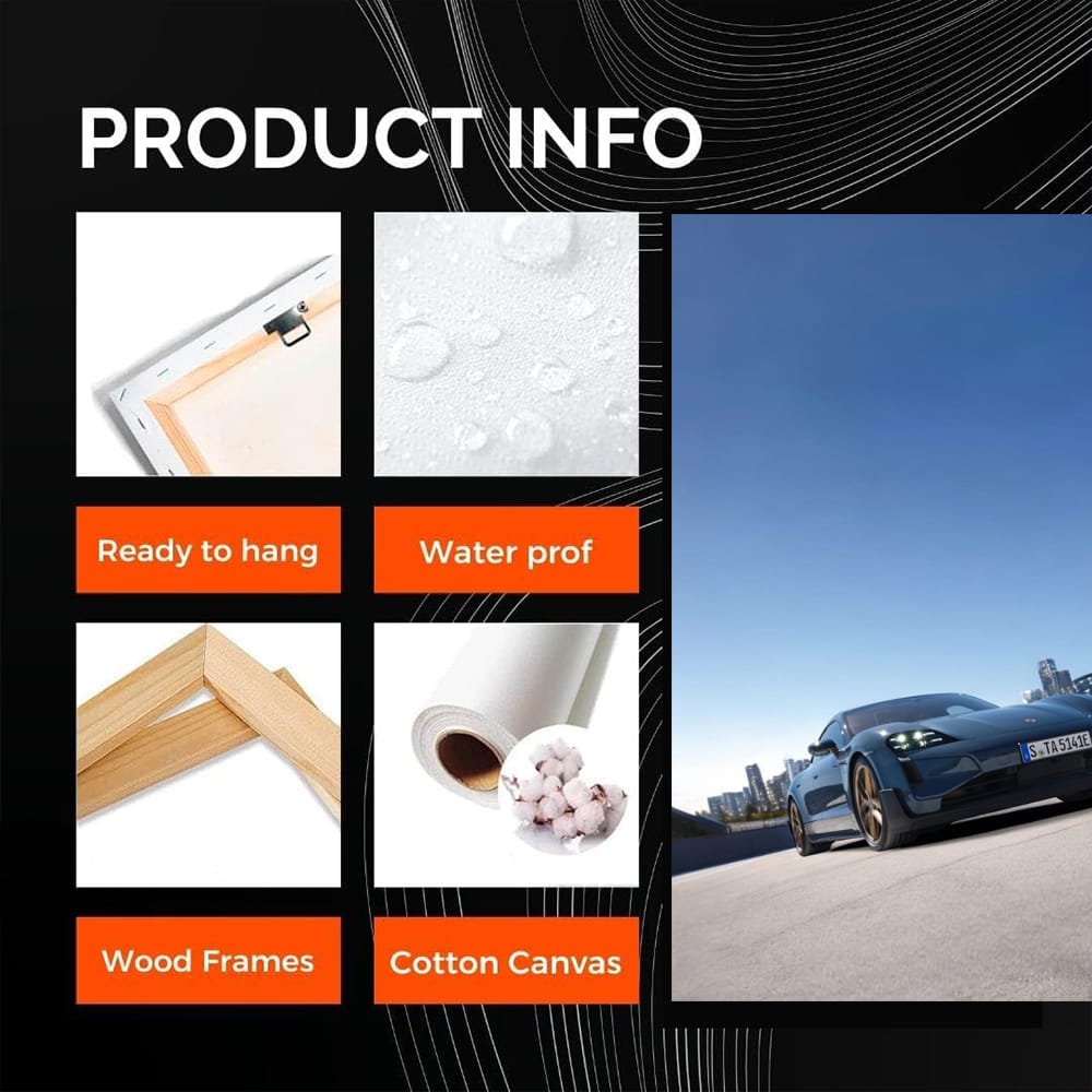 Porsche Cruising City - Classic Elegance and Power