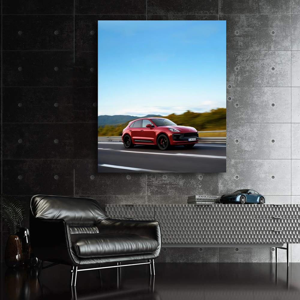 Porsche Red Road 2 - Speed and Elegance Captured
