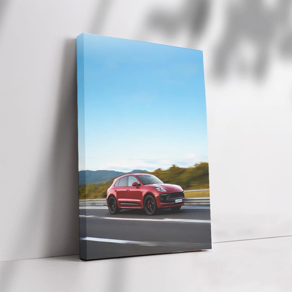 Porsche Red Road 2 - Speed and Elegance Captured