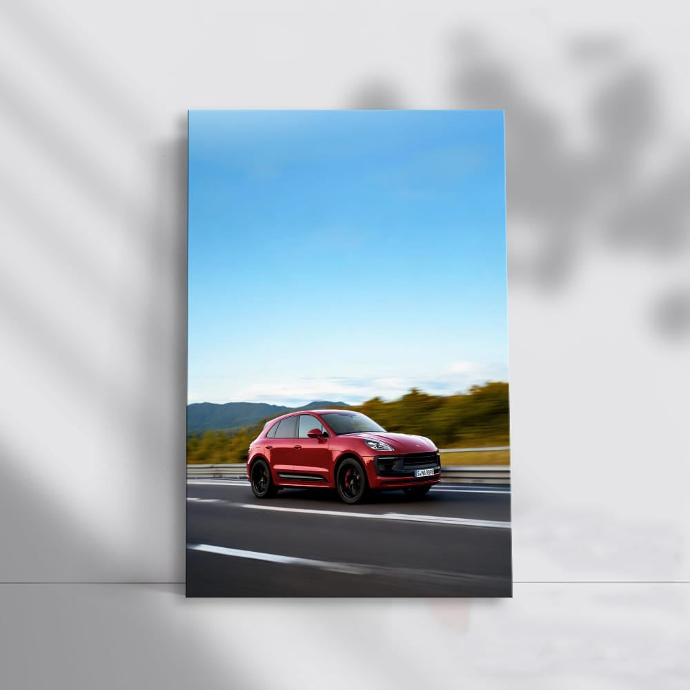 Porsche Red Road 2 - Speed and Elegance Captured