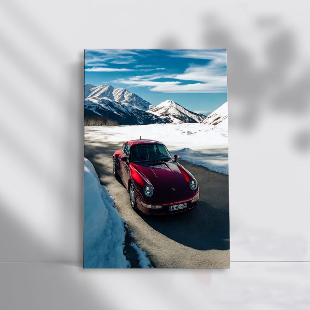 1997 Porsche 911 Carrera S (993) in Red: Winter Thrill Ride