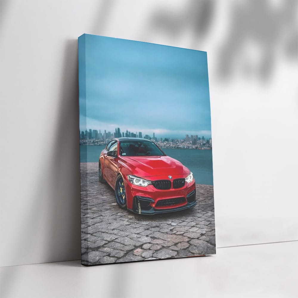 Red BMW M4 F82 in New York - Sleek, Sporty, and Dynamic