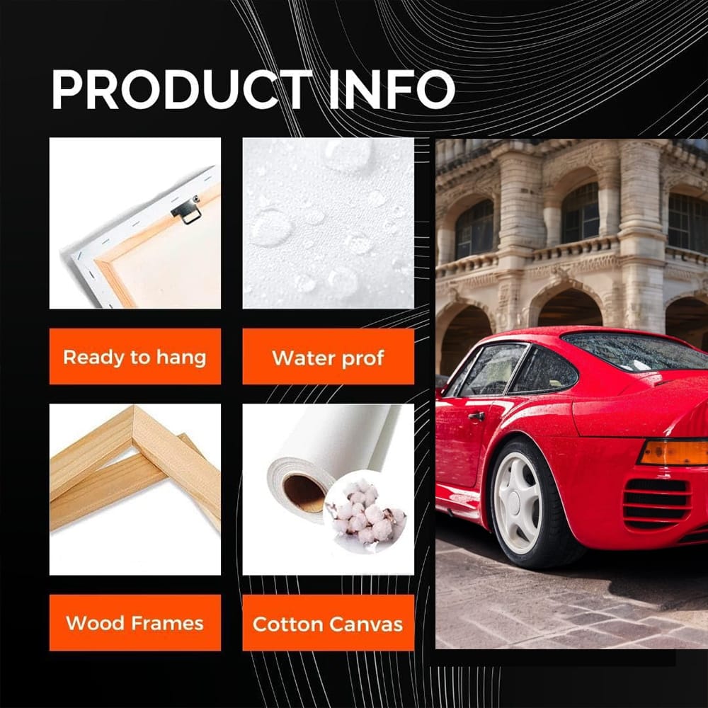 Vintage Porsche 959 Roams Old Town - Timeless Elegance