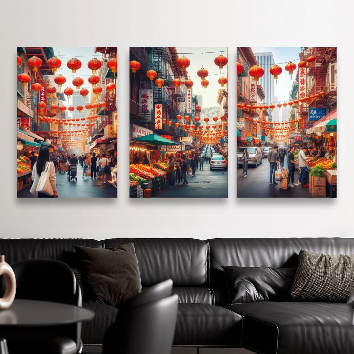 San Francisco Chinatown Set of 3