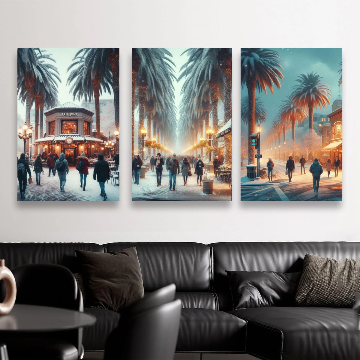 San Jose Winter Set of 3