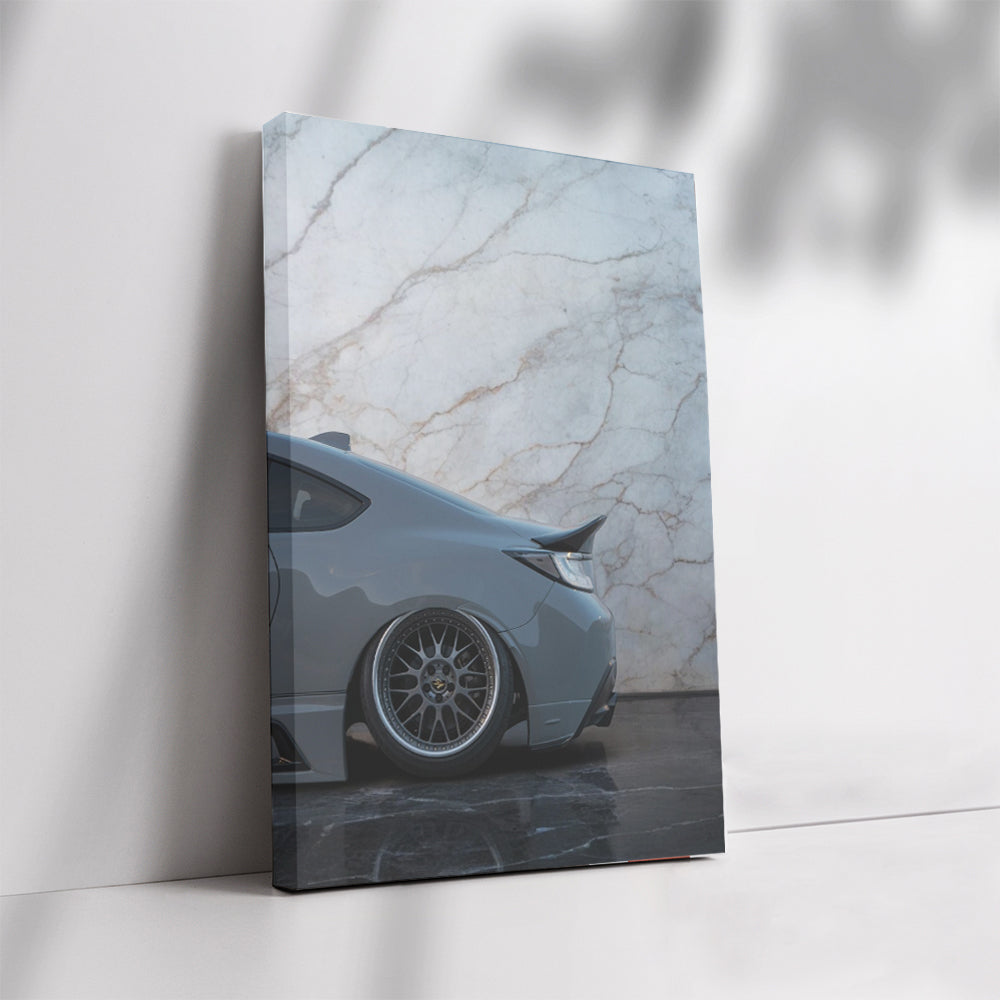 Subaru BRZ on Marble Background - Sleek, Sporty, and Stylish