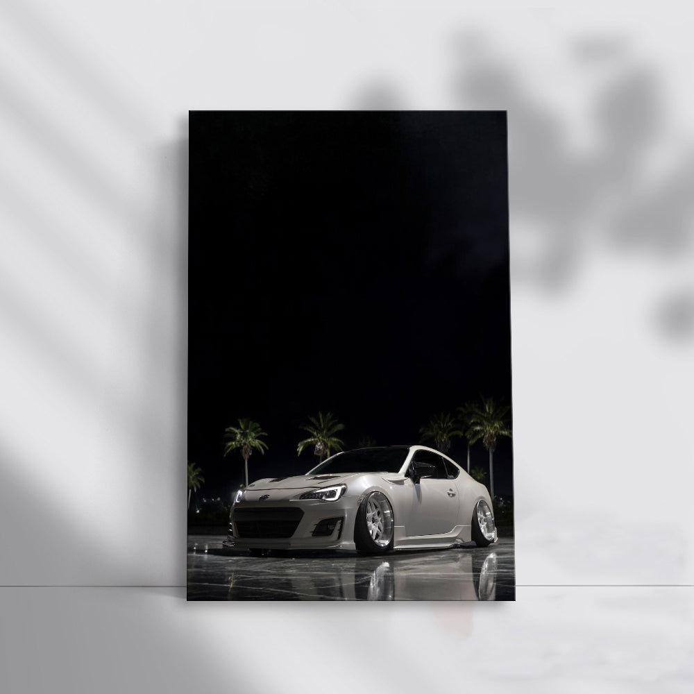 Subaru BRZ Under Night Sky - Thrilling Drive Awaits