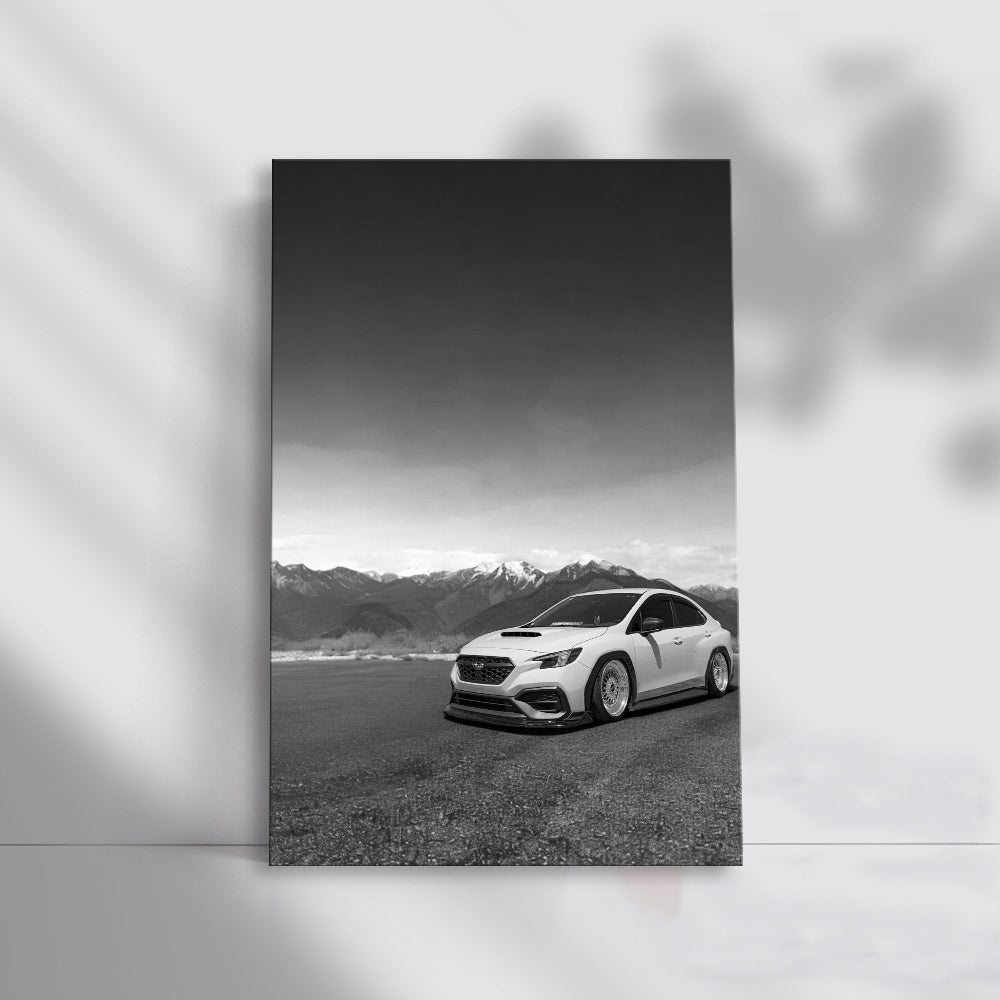Subaru BRZ Black & White - Dynamic and Stylish Ride