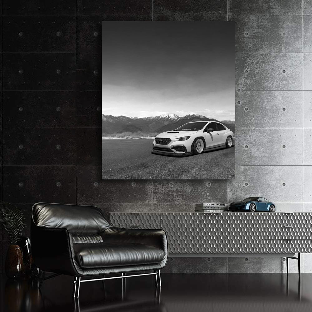 Subaru BRZ Black & White - Dynamic and Stylish Ride