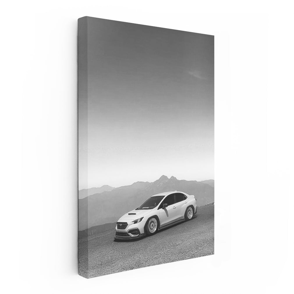 Subaru BRZ Black and White - Sleek and Sporty Design