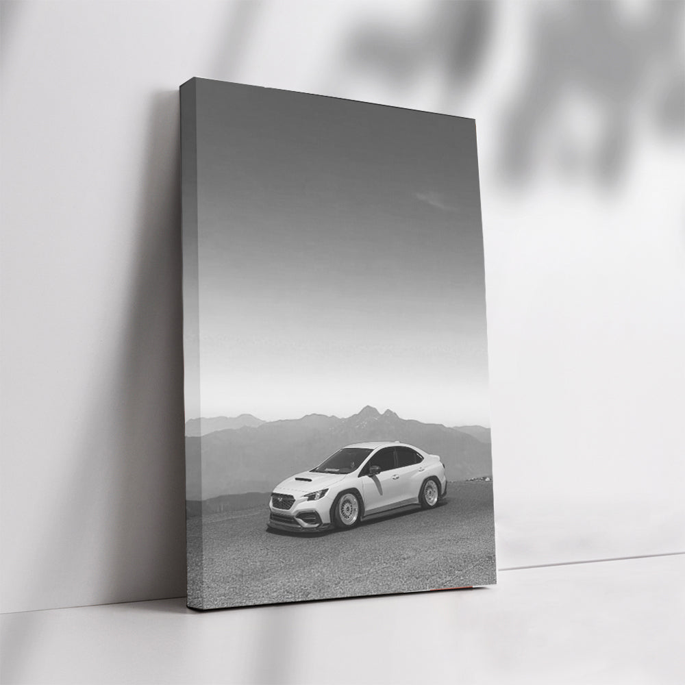 Subaru BRZ Black and White - Sleek and Sporty Design