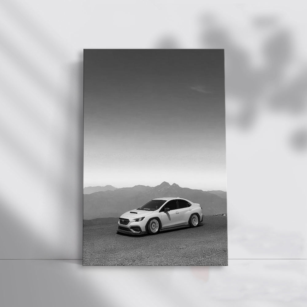 Subaru BRZ Black and White - Sleek and Sporty Design