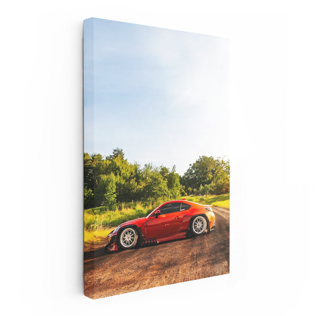 Subaru BRZ in Nature - Scenic Drive, Sporty Elegance