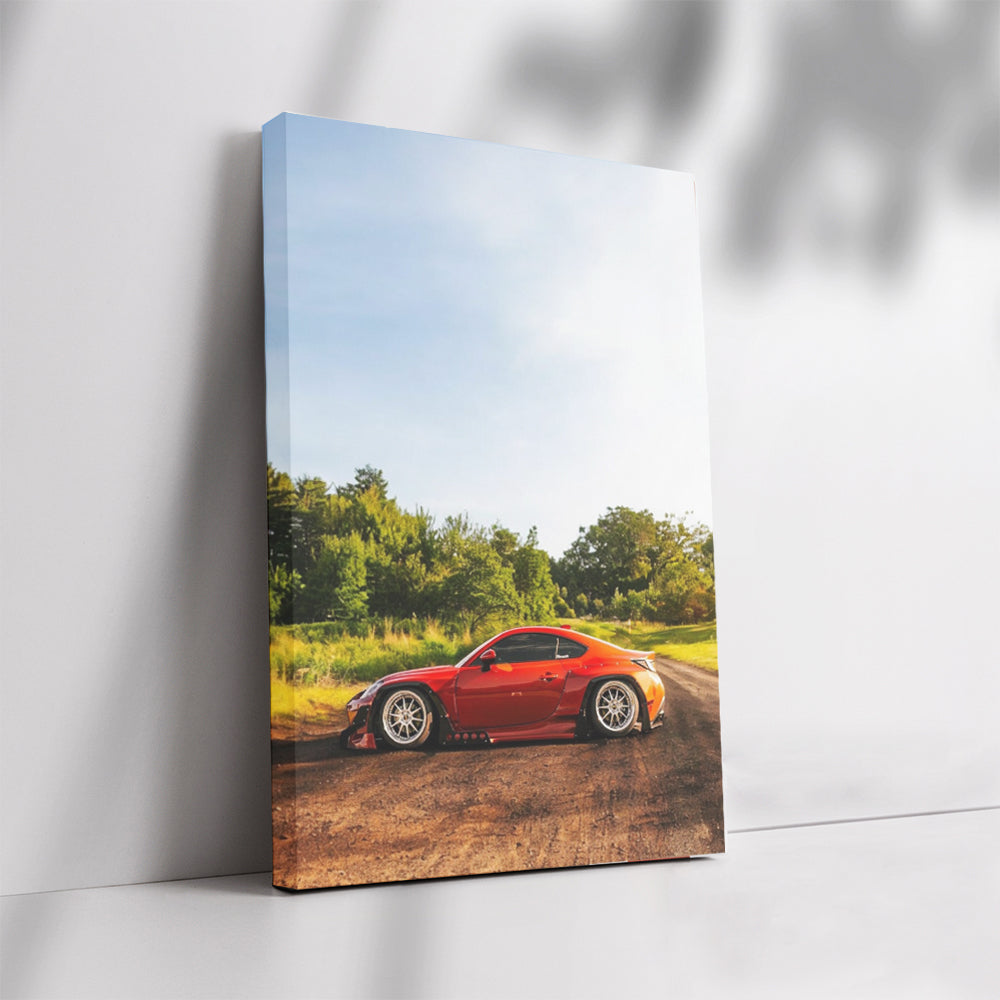 Subaru BRZ in Nature - Scenic Drive, Sporty Elegance