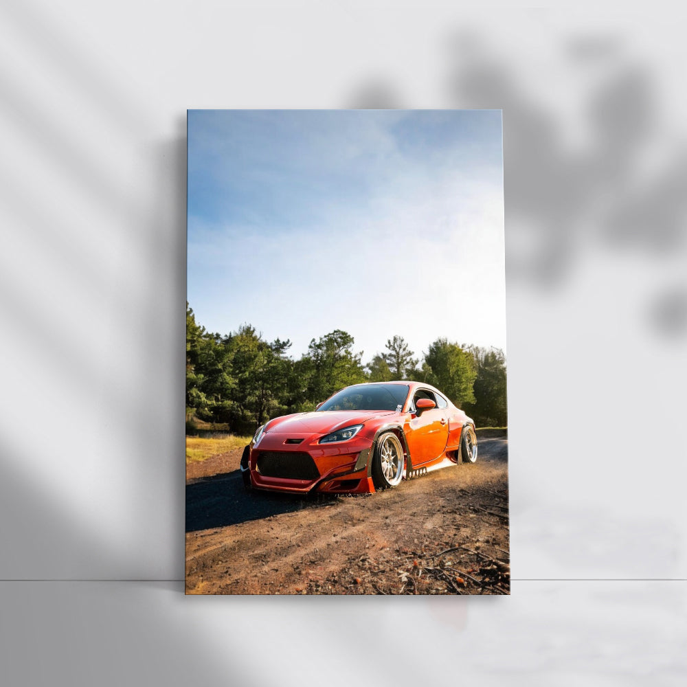 Subaru BRZ Captured in Wild - Sporty Elegance